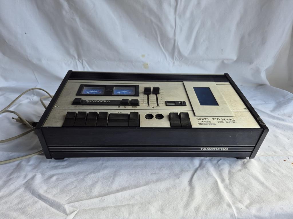 Tandberg TCD 310 Mk II cassette deck–high-end vintage, Audio, Tv en Foto, Ophalen, Enkel