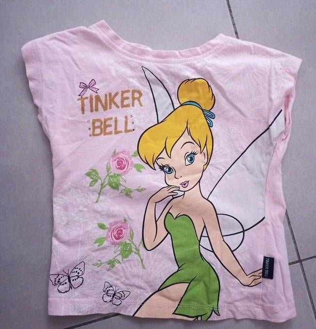 T-shirt Disney Tinkerbell, Disney, Enlèvement ou Envoi, Chemise ou À manches longues, Utilisé