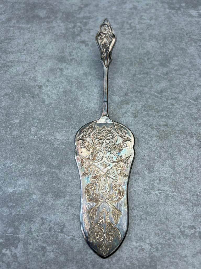 Taartschep zilver, Antiek en Kunst, Ophalen of Verzenden