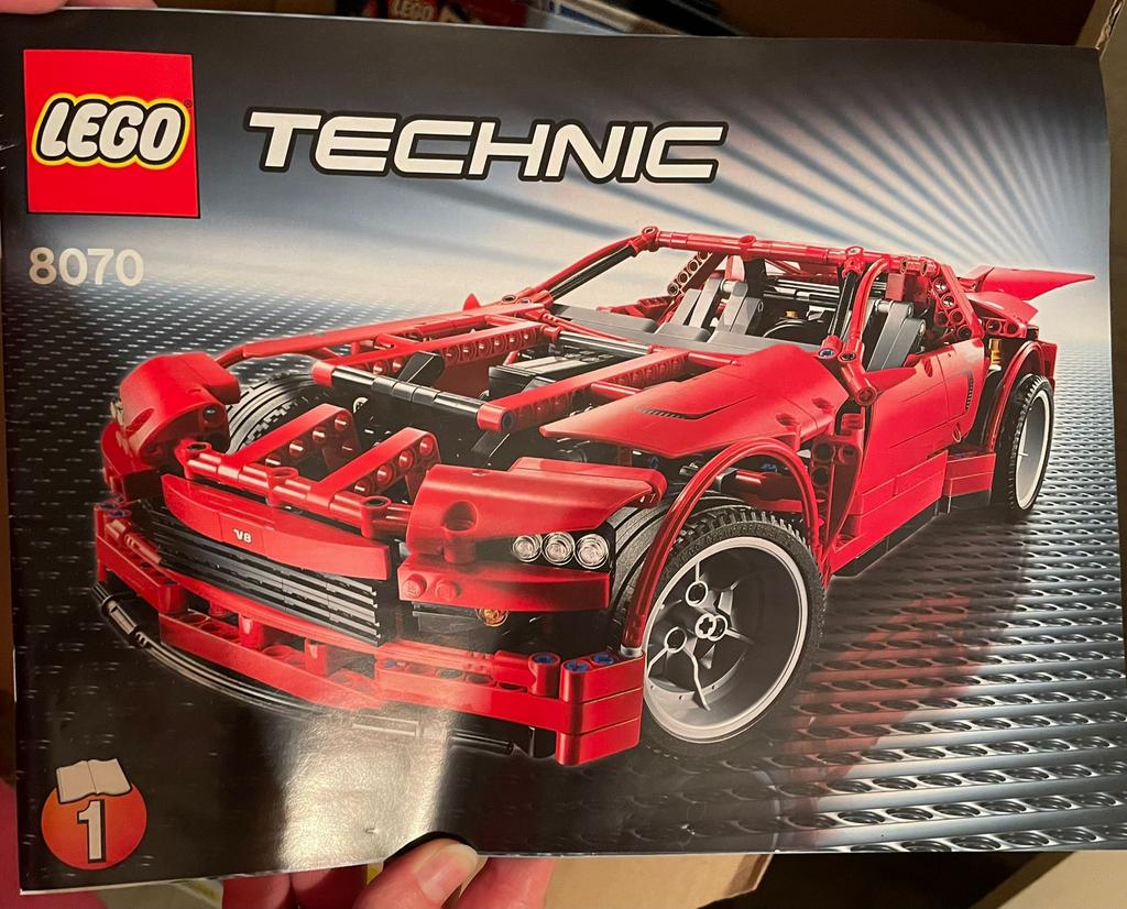 Lego grote sportauto, Ophalen of Verzenden, Zo goed als nieuw, Complete set, Lego