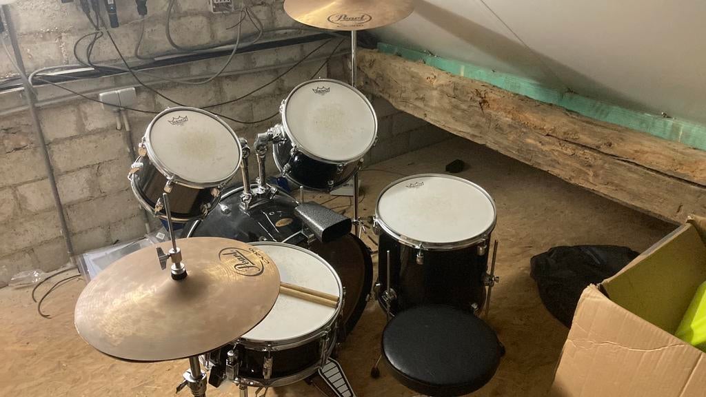 Batterie Pearl, Musique & Instruments, Enlèvement, Utilisé, Pearl