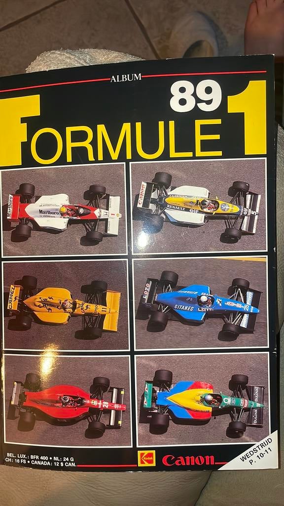Formule 1 - 89, Ophalen, Zo goed als nieuw