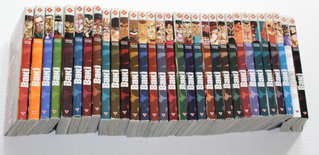 Manga Baki (intégrale 31 tomes chez Delcourt Akata), Série complète ou Série, Enlèvement ou Envoi, Utilisé