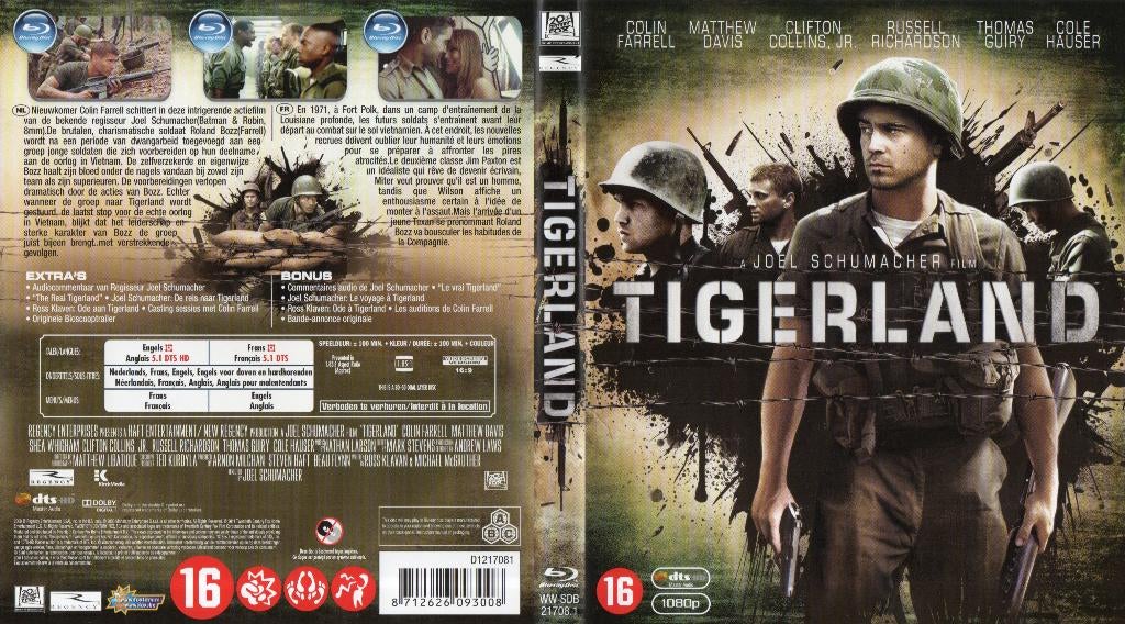 tigerland (blu-ray) neuf, CD & DVD, Blu-ray, Comme neuf, Autres genres, Enlèvement ou Envoi