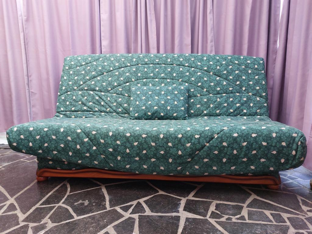 Zetelbed, Ophalen, 190 cm of minder, Zo goed als nieuw, Twijfelaar