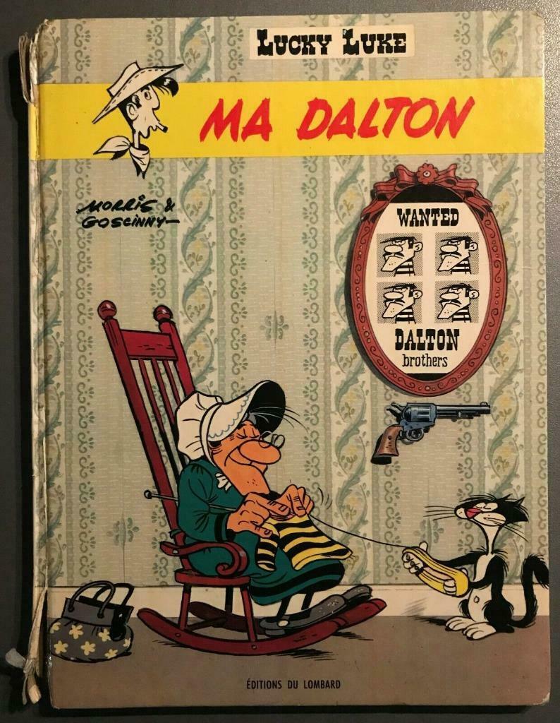 B.D. "Lucky Luke N°38: Ma Dalton" Goscinny/Morris 1971, Eén stripboek, Ophalen of Verzenden, Gelezen, Morris