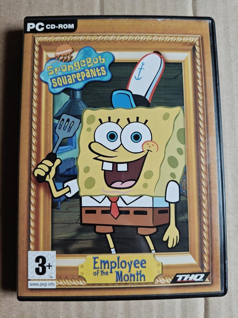 Spongebob Squarepants Employee of the Month (PC Games), Enlèvement ou Envoi, Utilisé, Aventure et Action, Un ordinateur