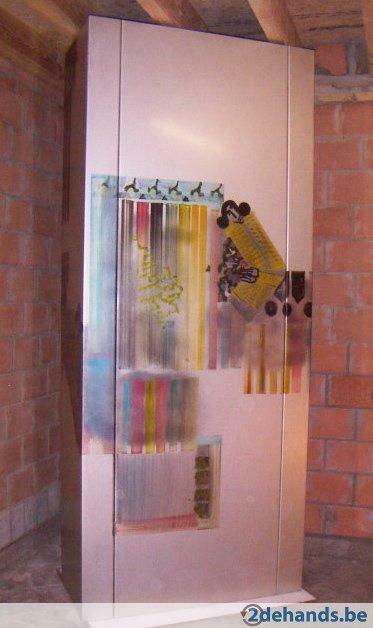 Unieke beschilderde kolom Ralph Cleeremans, aluchromie, Antiquités & Art, Art | Peinture | Moderne, Enlèvement