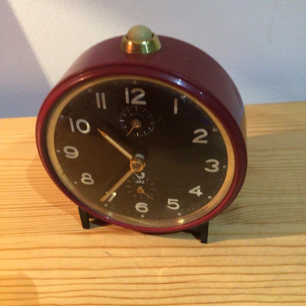 Réveil jaz bordeau, Antiquités & Art, Antiquités | Horloges, Enlèvement
