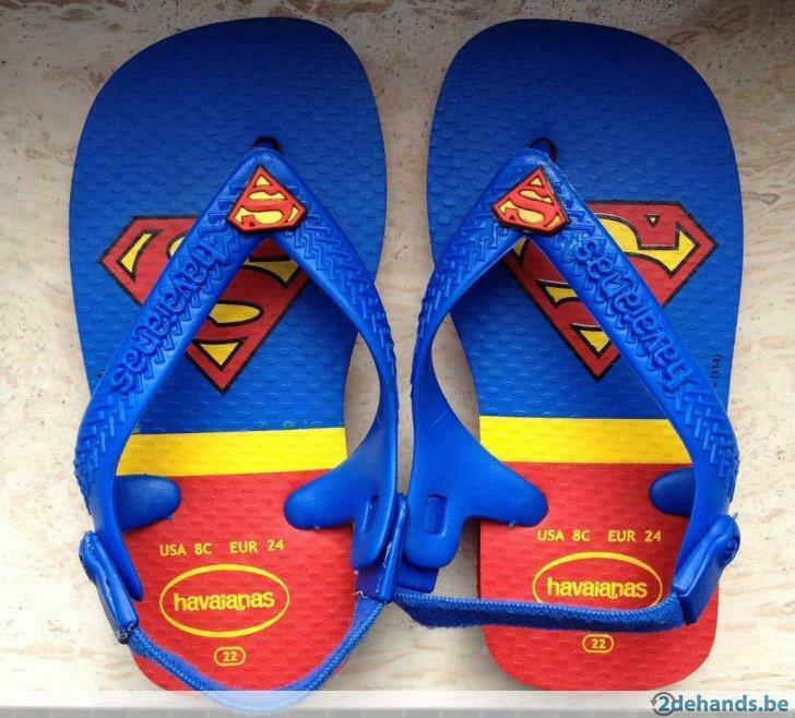 Havaianas maat 24 superman nieuw, Enlèvement ou Envoi, Neuf, Garçon ou Fille, Autres types