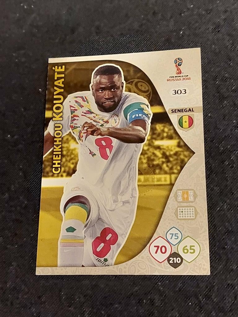 Voetbalkaart / Panini/Cheikhou Kouyaté/Senegal/WK 2018, Verzenden, Zo goed als nieuw, Spelerskaart
