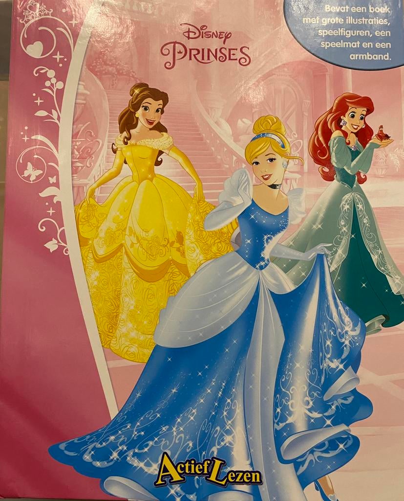 Disney Prinses boek met speelfiguren, Boeken, Ophalen of Verzenden