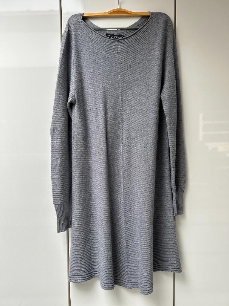 Dolce Giccante grijze jurk - Maat 38, Maat 38/40 (M), Dolce Giccante, Ophalen of Verzenden, Zo goed als nieuw