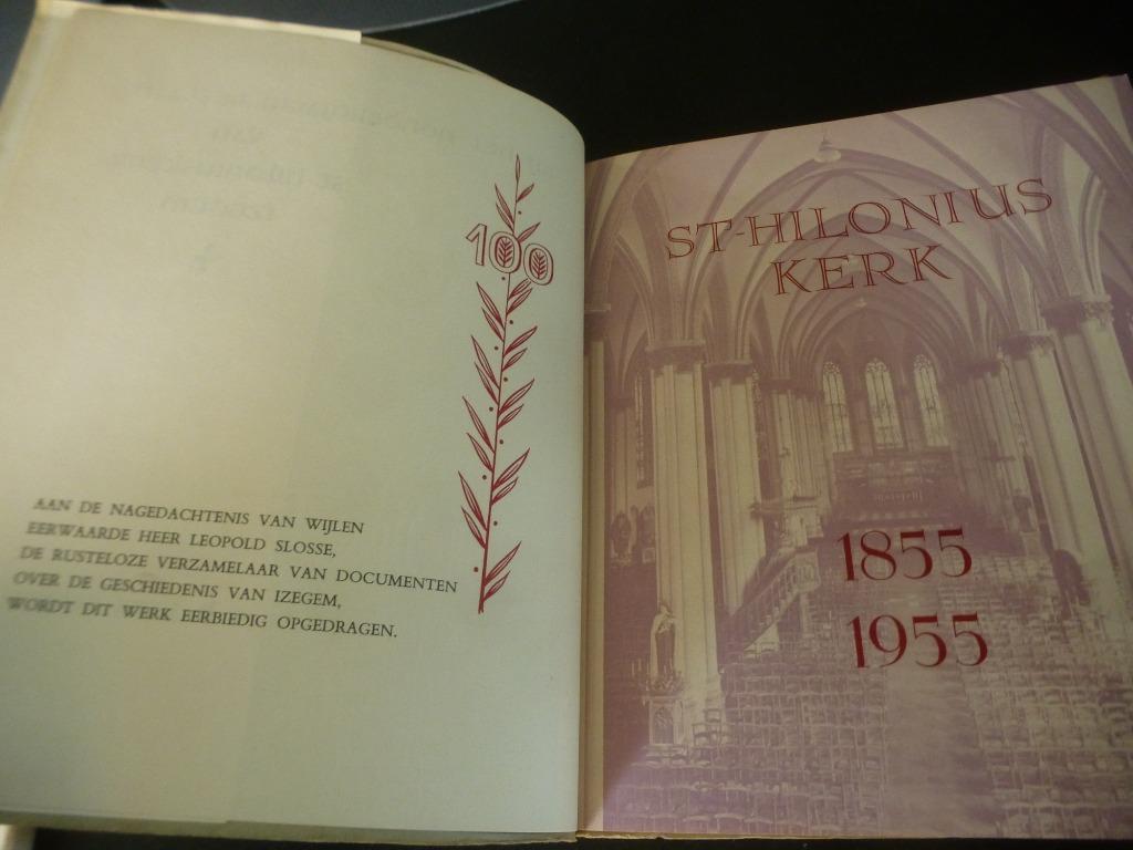 IZEGEM  Kerk van St. Hilonius, Boeken, Verzenden, E.H. Jozef Geldof, 20e eeuw of later, Gelezen