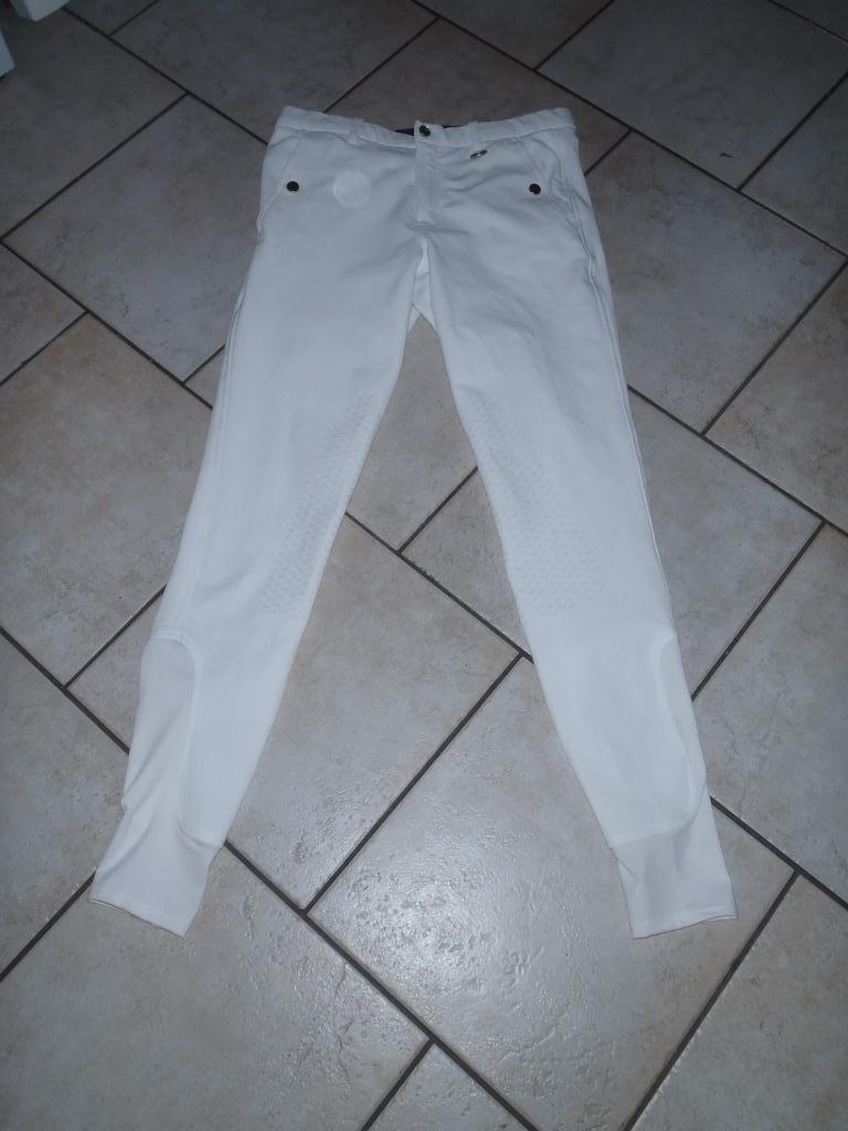 pantalon equitation blanc ELT taille FR42, Animaux & Accessoires, Enlèvement ou Envoi, Neuf