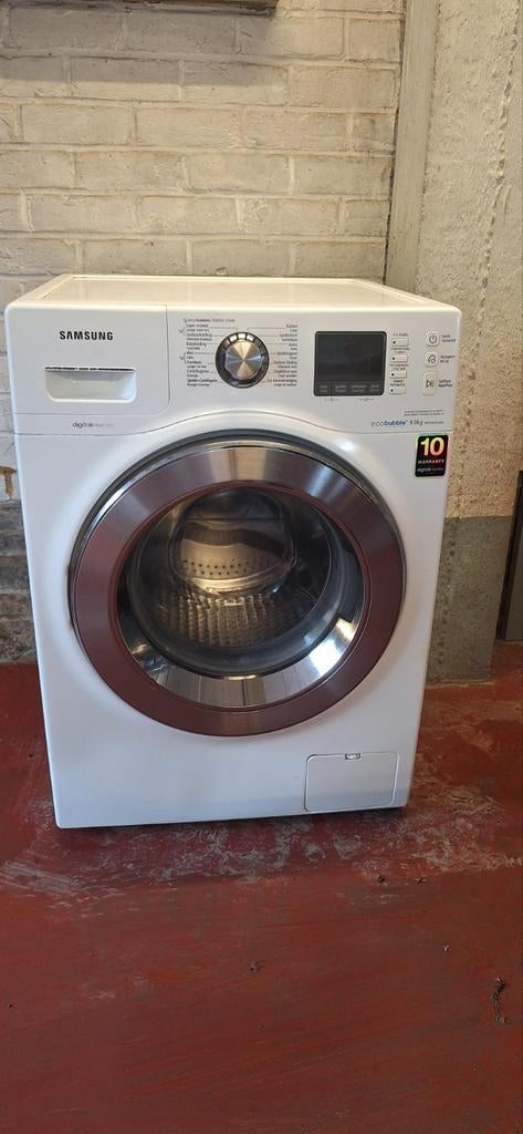 Machine à laver Samsung 9kg ecobubnle 8 ans, Electroménager, Enlèvement