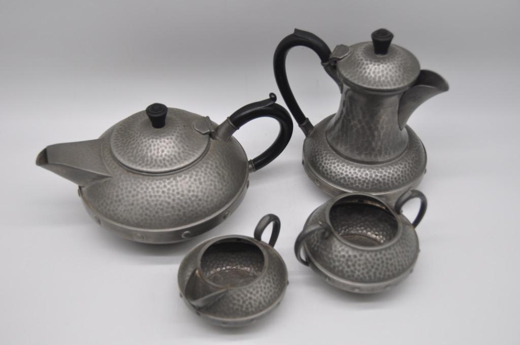 Art Déco - Service à thé ou à café 4 pièces - Sheffield, Enlèvement ou Envoi