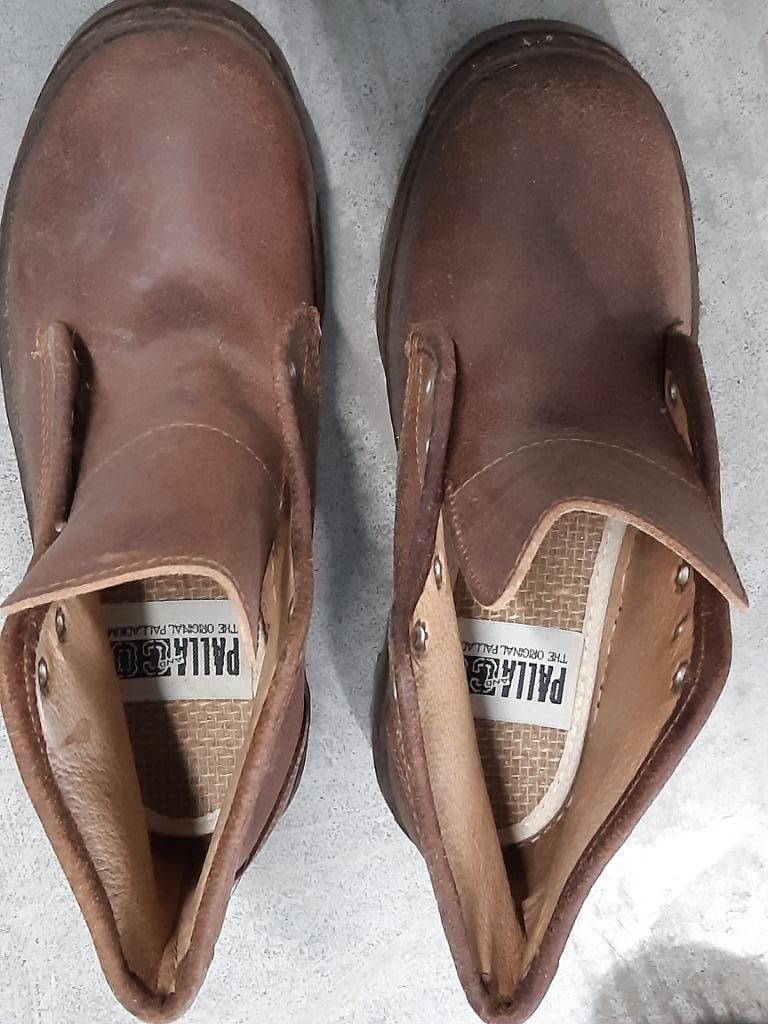 Chaussures de travail et de sport, Chaussures de marche, Enlèvement ou Envoi, Brun, Porté