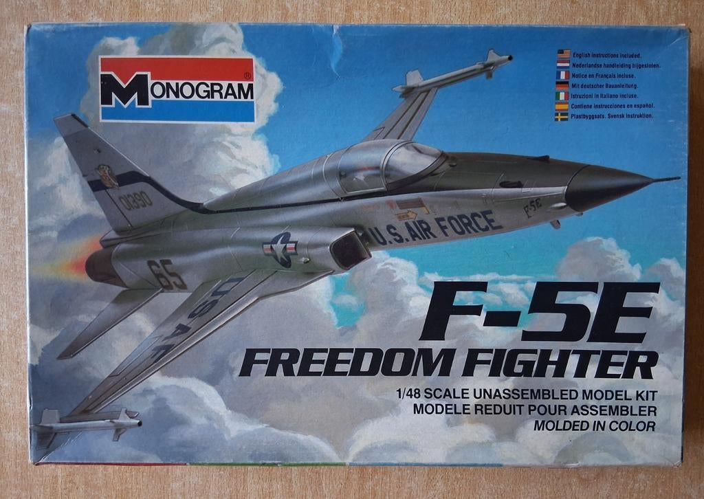 F-5E Freedom Fighter, Monogram 1/48, Neuf, Enlèvement ou Envoi, Avion, Plus grand que 1:72
