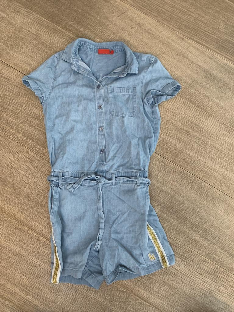 Shortsuit jeans Ketnet by JBC - maat 134, Kinderen en Baby's, Kinderkleding | Maat 134, Ophalen, JBC, Meisje