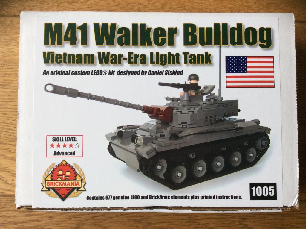 Lego Brickmania 1005 M41 Walker Bulldog, Enlèvement ou Envoi, Comme neuf, Ensemble complet, Lego