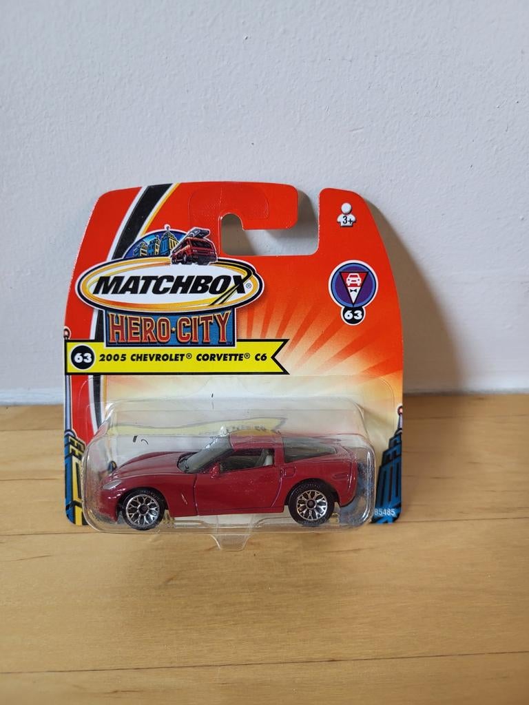 Matchbox Chevrolet Corvette C6 2005, Ophalen of Verzenden, Nieuw, Auto