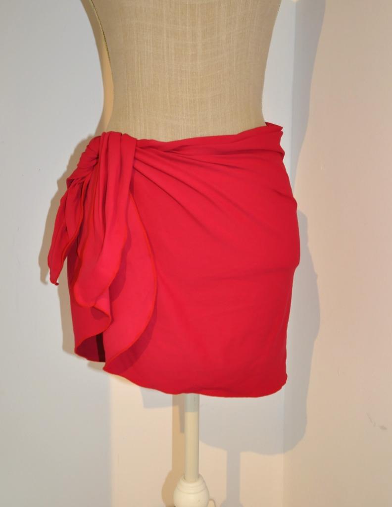 Agiva pareo rouge avec pince, Ophalen, Overige typen, Rood, Gedragen