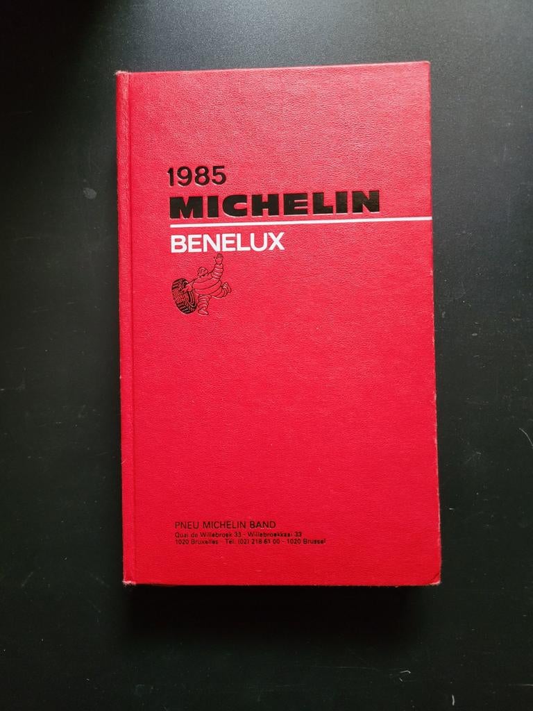 Michelin Gids Benelux 1985 zeer goede staat, Ophalen of Verzenden, Zo goed als nieuw