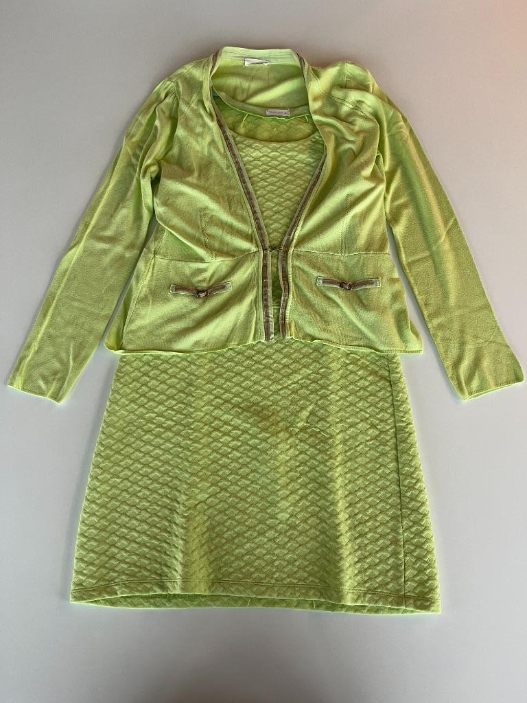 Robe + Gilet Pauline B, Enlèvement ou Envoi, Vert