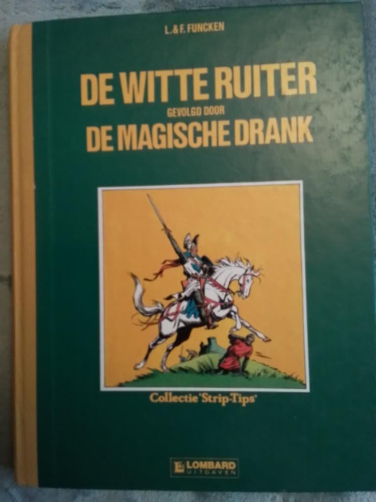 De witte ruiter/ de magisch drank collectie strip tips HC, Ophalen of Verzenden, Gelezen