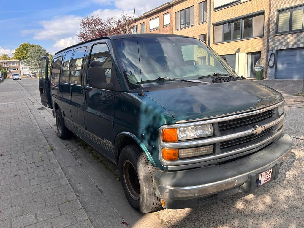 Chevrolet Van express 1500 ❗️gekeurd voor verkoop ❗️, Automaat, Beige, 4300 cc, Particulier