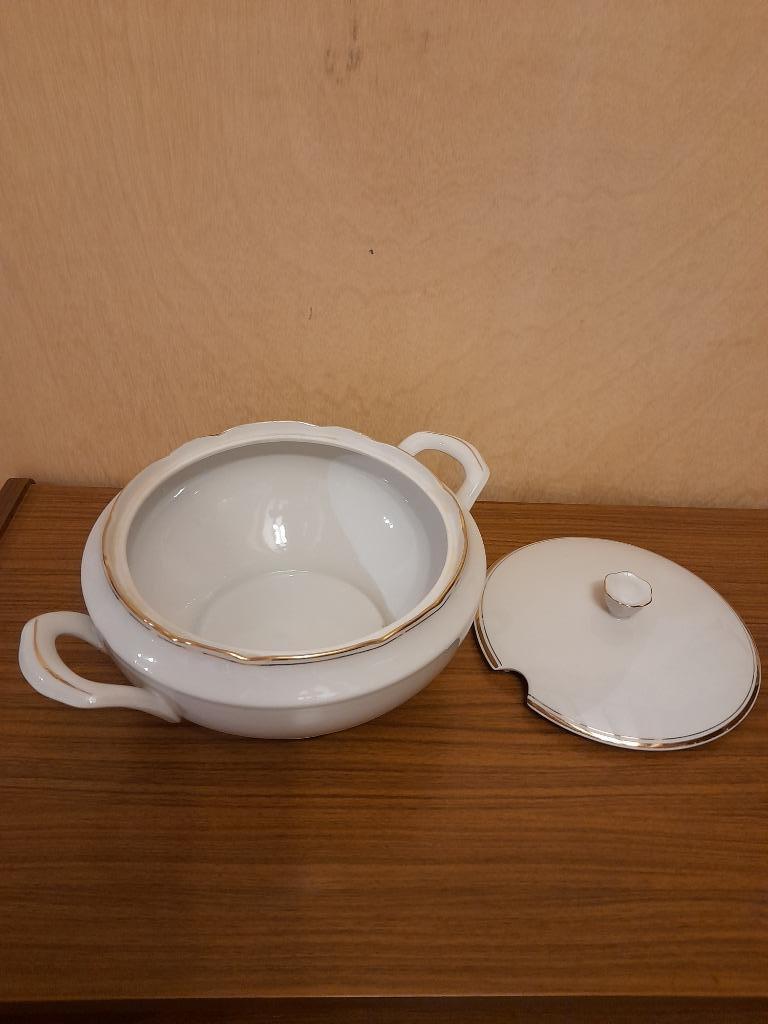 Soupière en porcelaine Ćmielów Made in Pologne, comme neuf, Antiek en Kunst, Antiek | Porselein, Ophalen