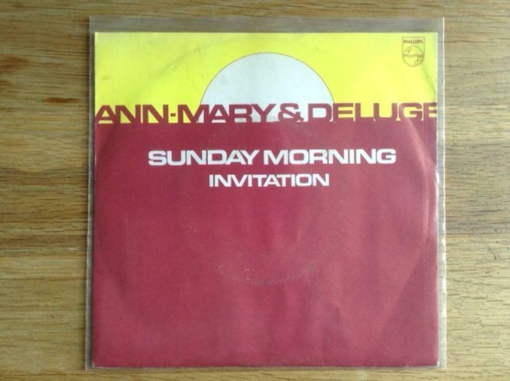 single ann-mary & deluge, Ophalen of Verzenden, 7 inch, Pop, Single