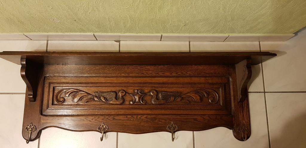 porte-manteau en chêne, Maison & Meubles, Accessoires pour la Maison | Portemanteaux, Enlèvement
