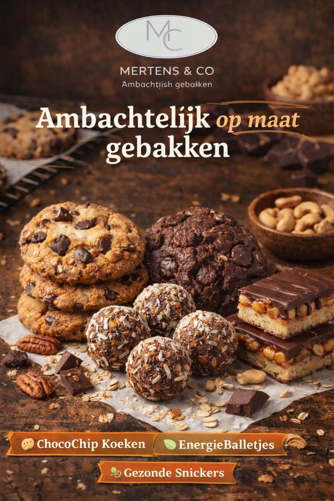 Ambachtelijke koekjes&Snacks, Ophalen of Verzenden, Nieuw