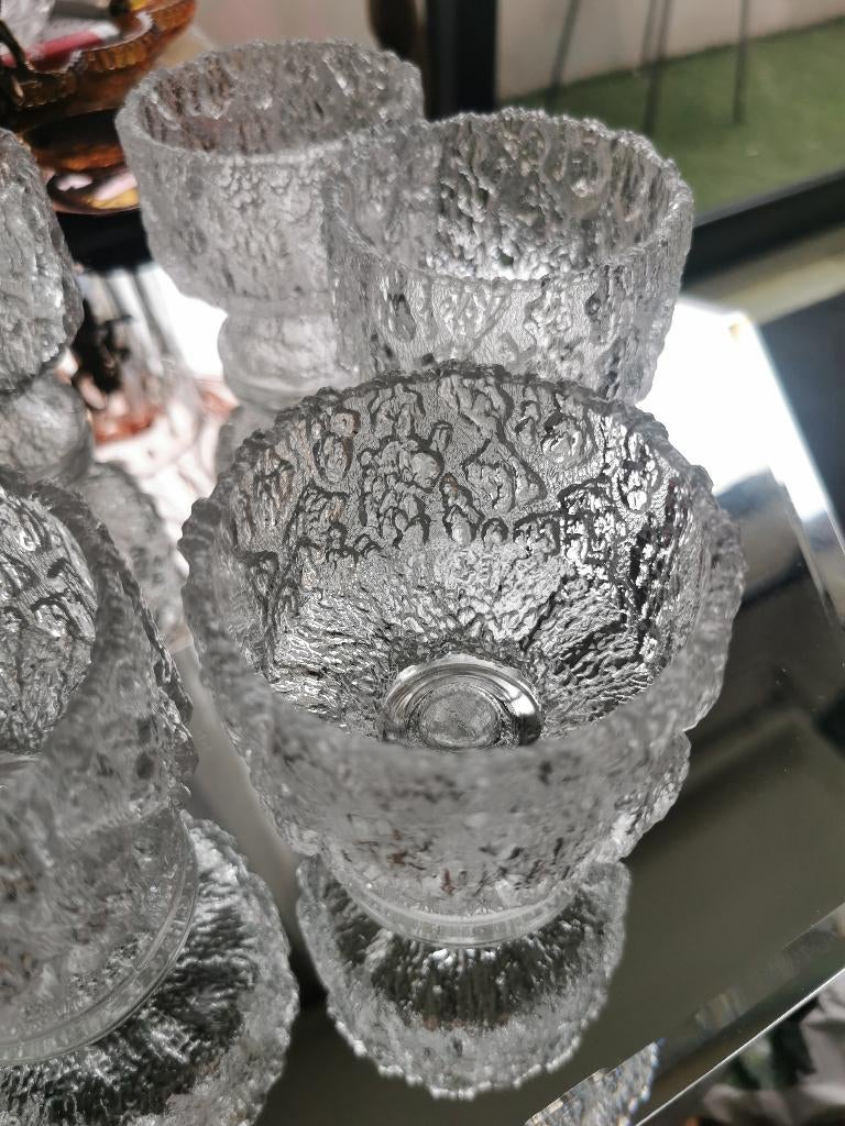 Vintage  Fins ijsglas  fruitschalen., Ophalen of Verzenden