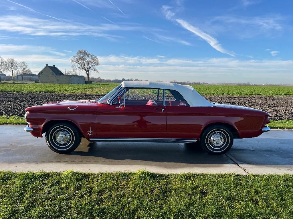 Chevrolet Corvair 1963, Autos, Rouge, Achat, 2400 cm³, Entreprise