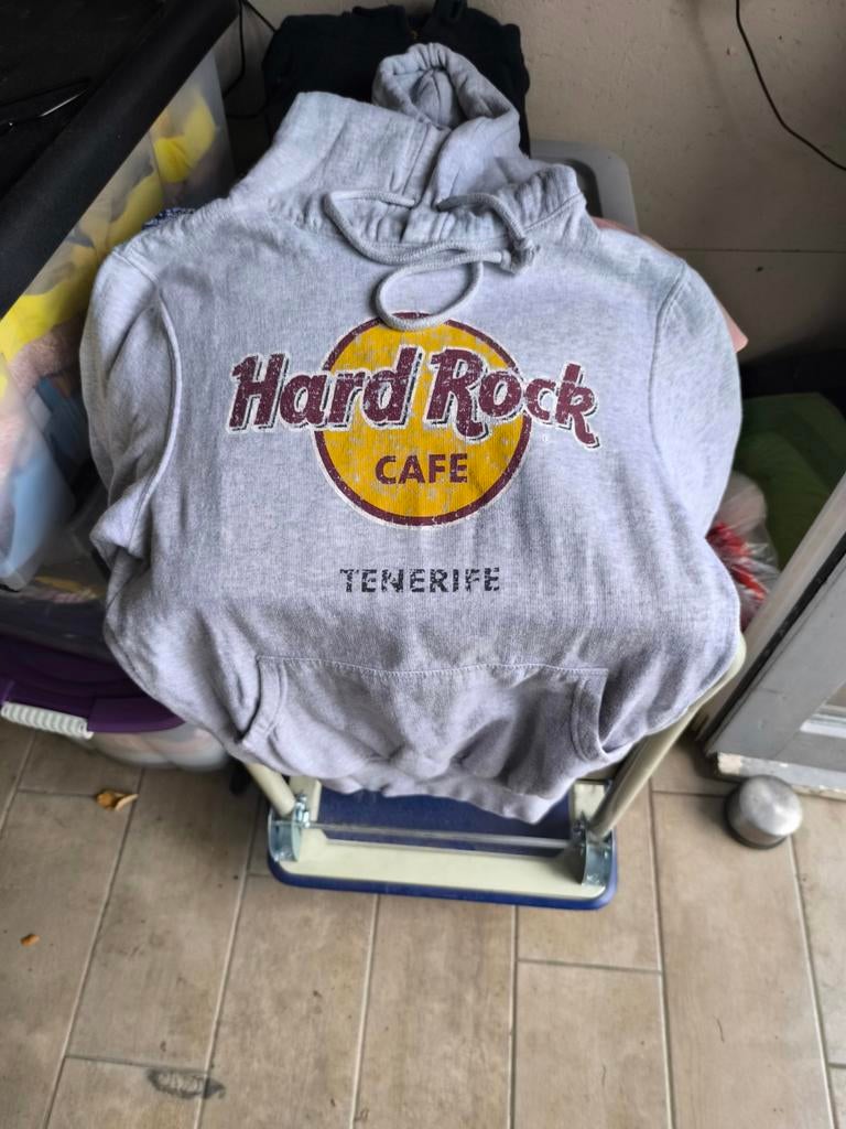 Originele hard rock trui, Ophalen, Zo goed als nieuw, Maat 36 (S)
