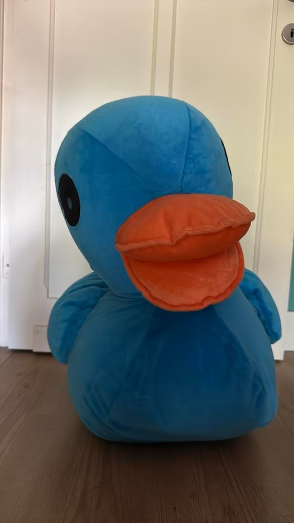 Opblaasbare knuffeleend, Ophalen, Zo goed als nieuw, Eend