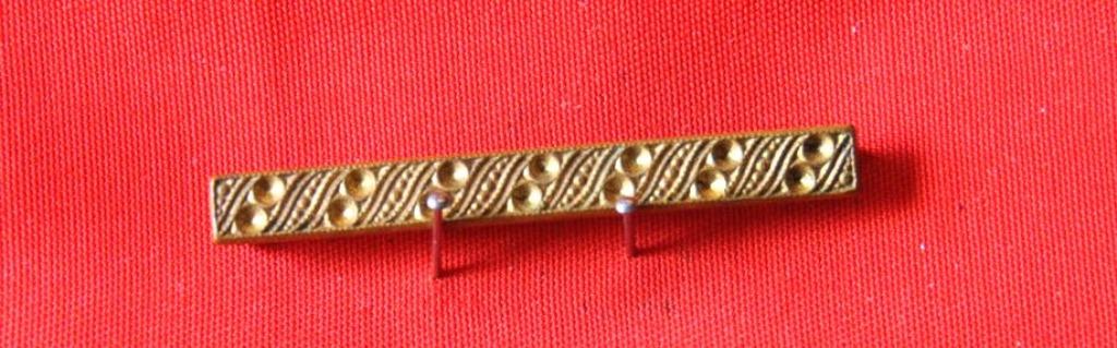 broche de fantaisie barrette (x2038), Handtassen en Accessoires, Broches, Ophalen of Verzenden, Gebruikt, Koper