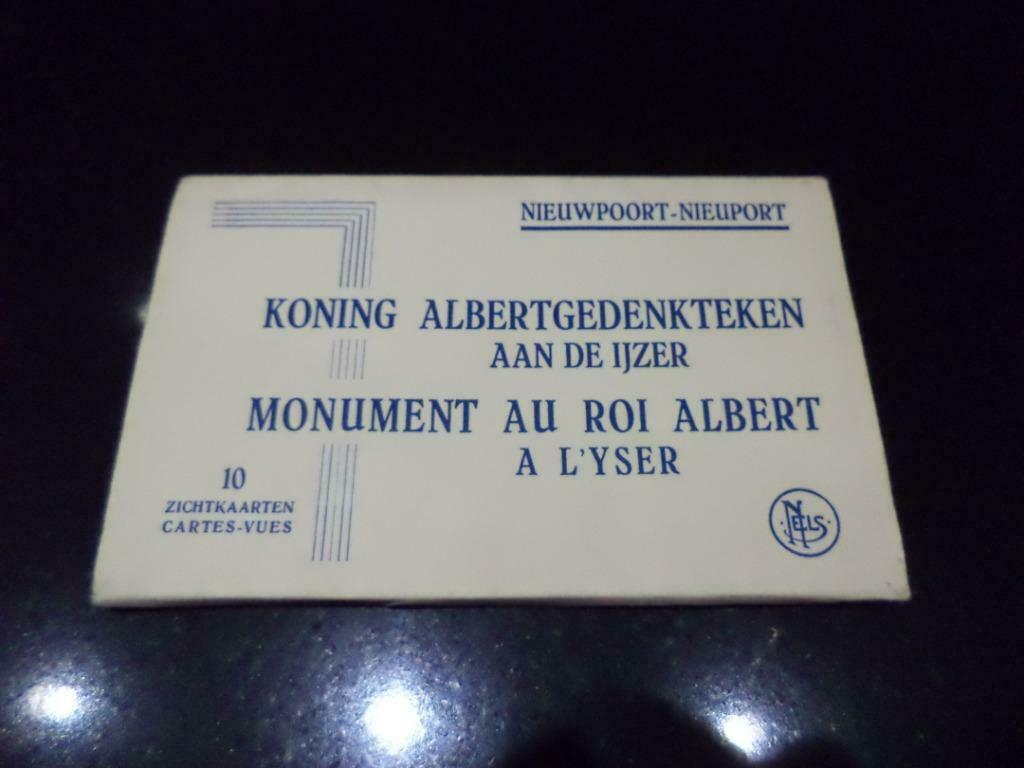 Koning Albert gedenkteken aan de IJZER Nieuwpoort haven NELS, Ophalen of Verzenden