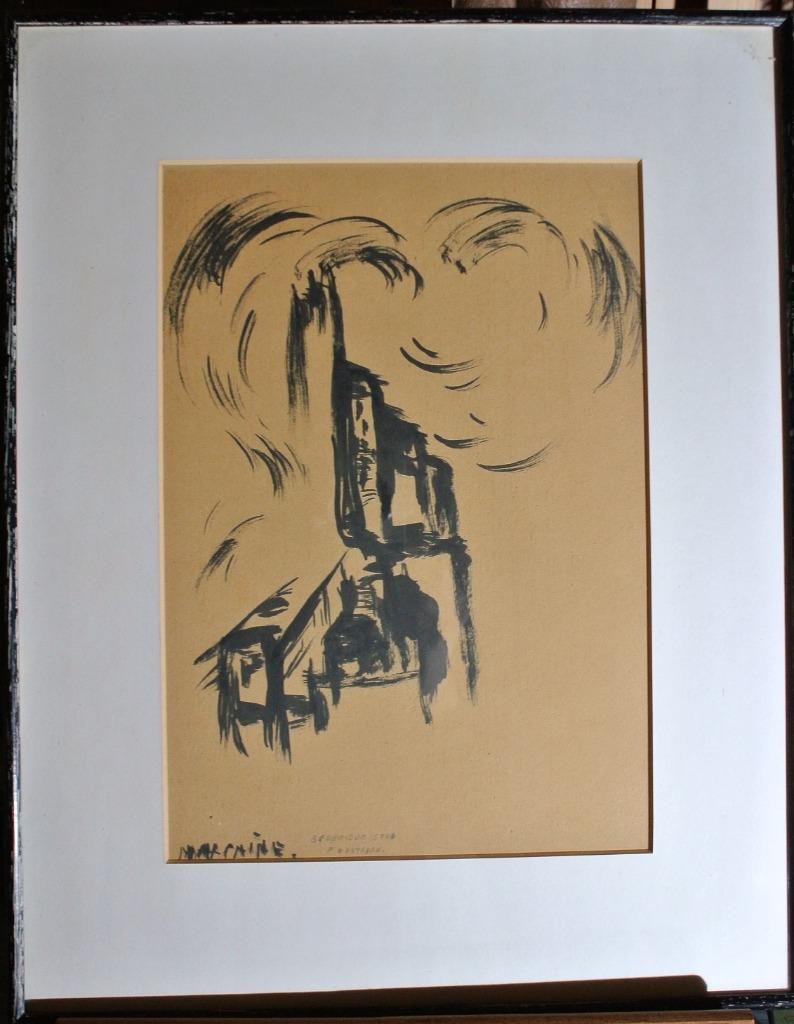 Twee werken van Marcaine......  (Brugge), Antiek en Kunst, Ophalen