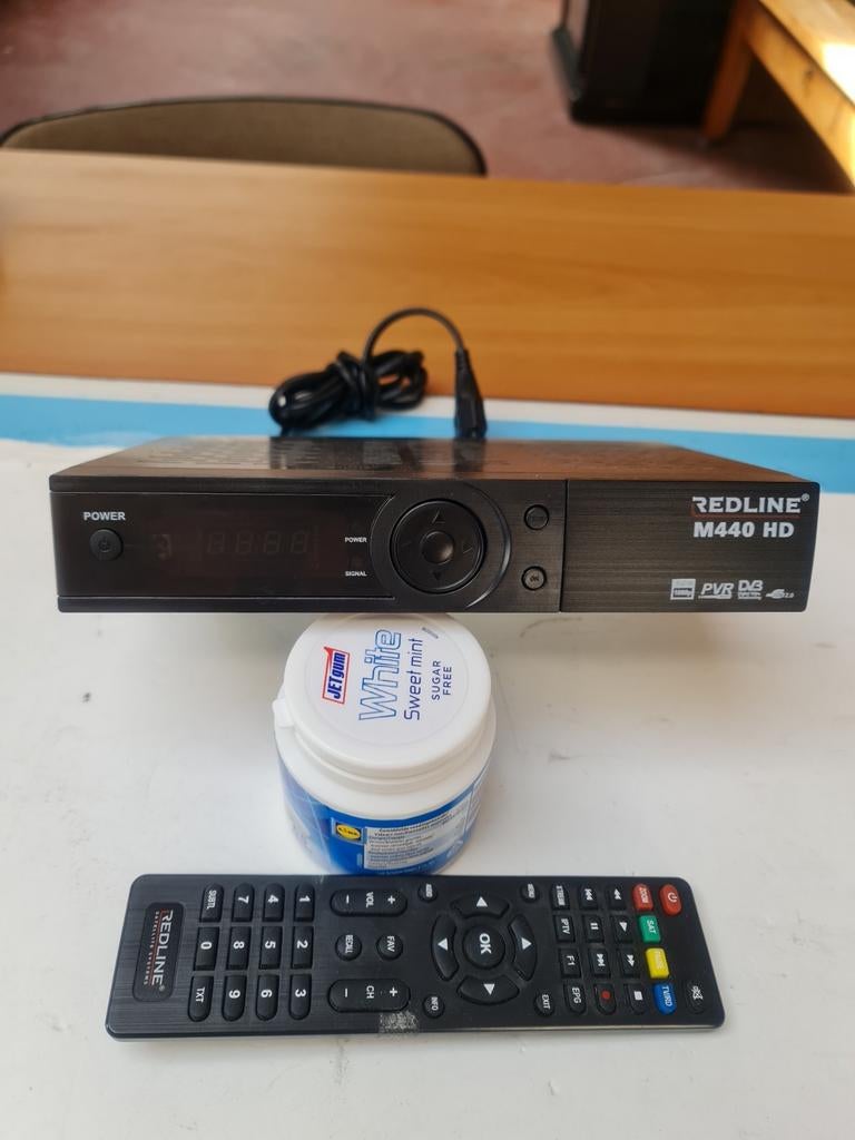 ‼️DECODEUR SATALITE REDLINE M 440 AVEC TELECOMMANDE ‼️, Enlèvement, Comme neuf, Autres marques