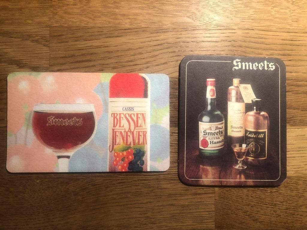 SMEETS jenever Hasselt bierviltjes, Enlèvement ou Envoi, Utilisé, Autres types