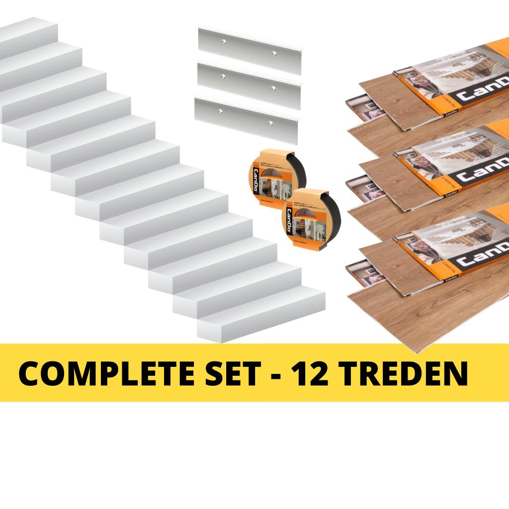 PVC traprenovatie COMPLETE SET vanaf €135,00 GOEDKOOPSTE