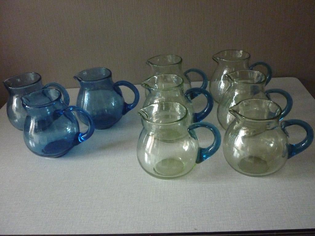 3 Originele Waterkannen uit Birma, Overige typen, Nieuw, Ophalen of Verzenden, Glas