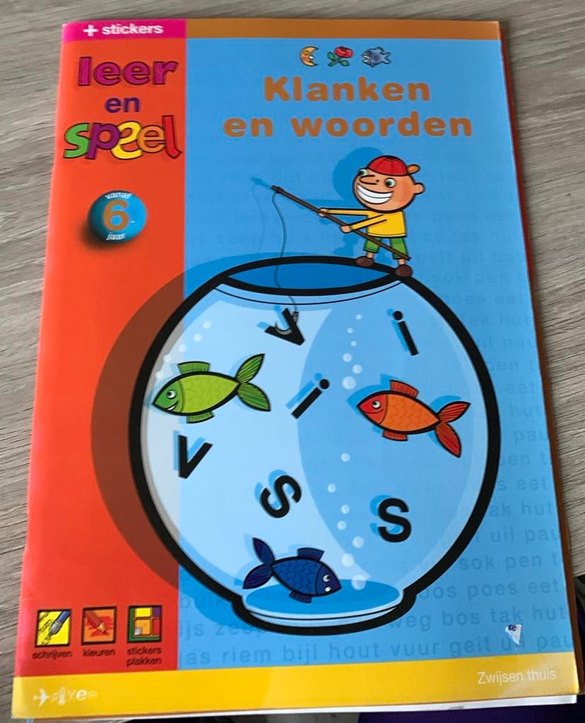 Klanken en woorden ( 1ste leerjaar oefenen), Boeken, Ophalen, Maria van Eeden