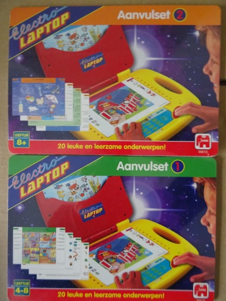 Jumbo Electro laptop Aanvulset 1 + Aanvulset 2 nieuw geseald, Kinderen en Baby's, Ophalen of Verzenden, Taal en Lezen