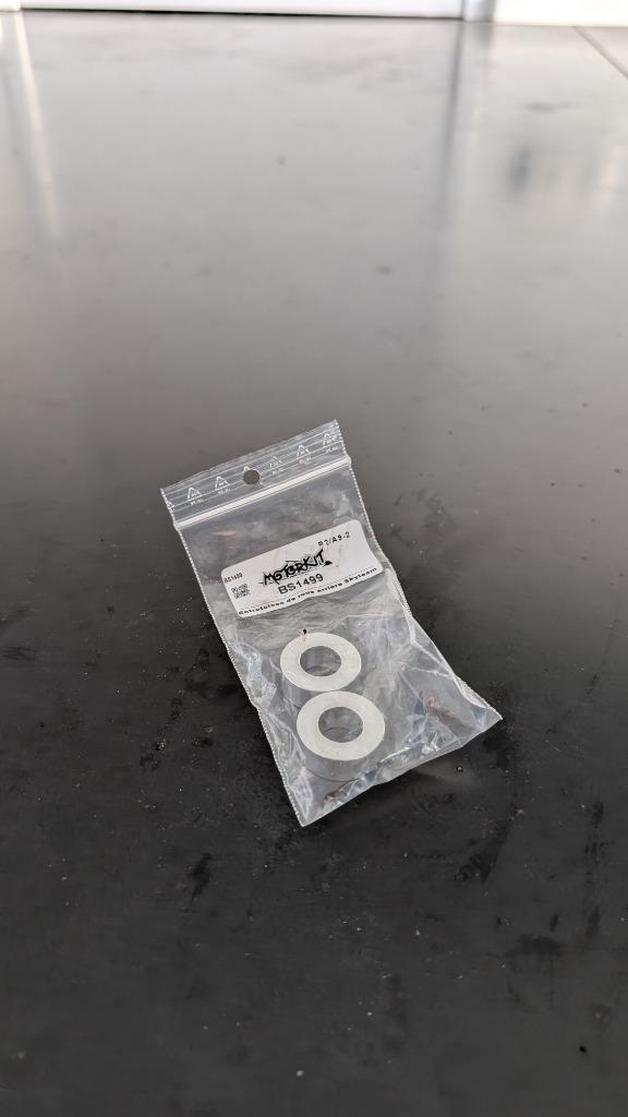 Entretoise de roue arrière Dax Chrome, Enlèvement ou Envoi, Neuf, Cadre, Dax Honda Skyteam