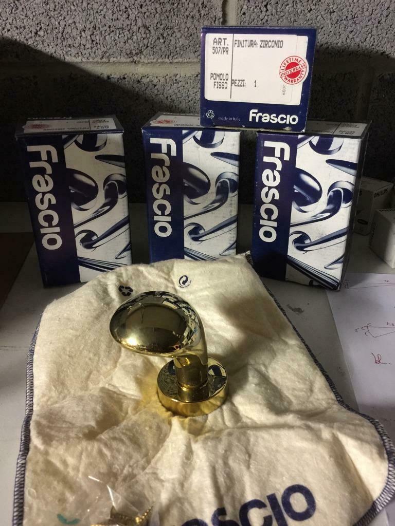 Poignées Frascio dorées, Ophalen of Verzenden, Nieuw